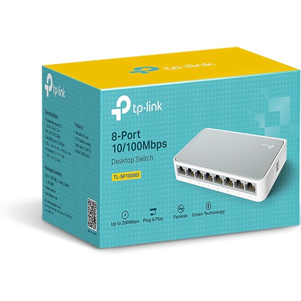 SWITCH TP-Link 8-Ports (10-100)