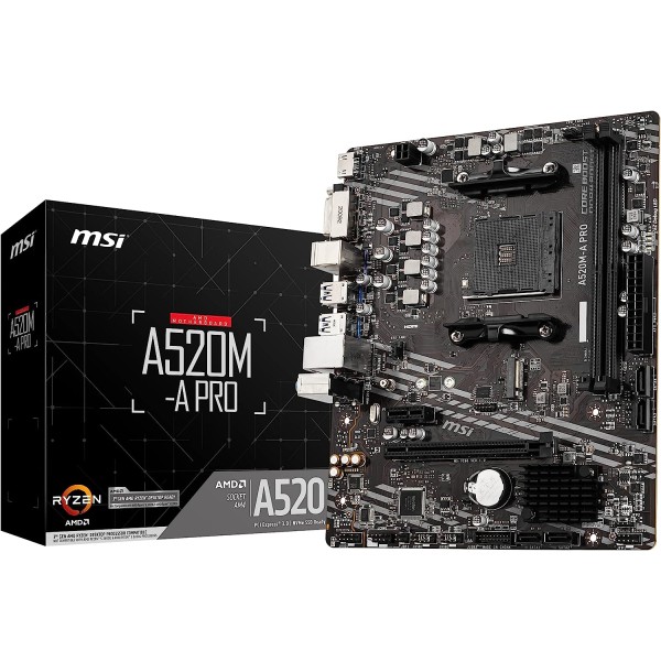 S.M. MSi A520M-A PRO (LGA AM4)