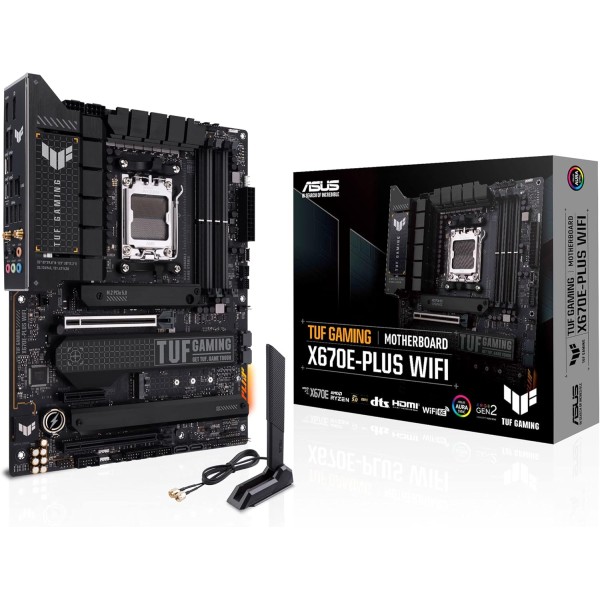 S.M. Asus X670E-PLUS TUF GAMING Wi-Fi (LGA AM5)