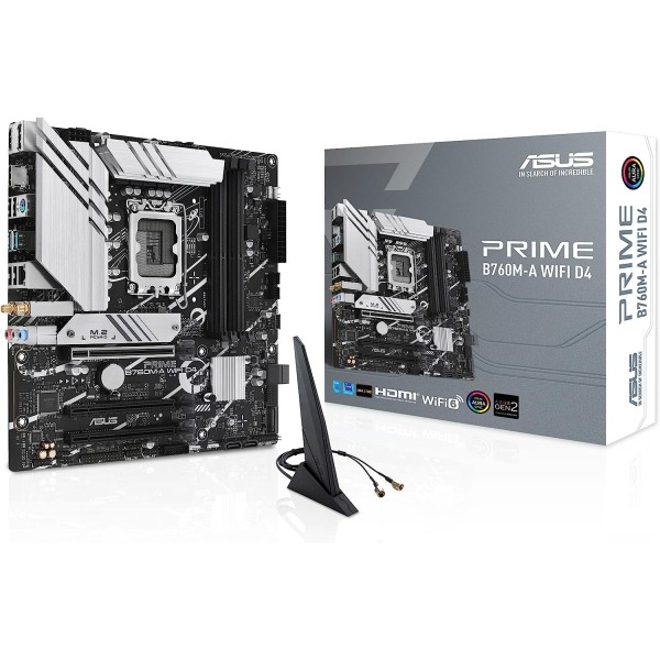 S.M. Asus Prime B760M-A Wi-Fi (LGA 1700)