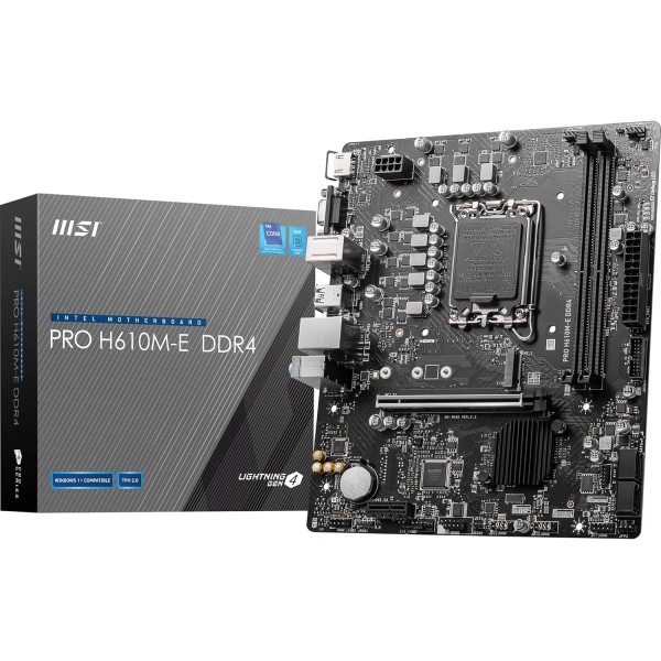 S.M. MSi PRO H610M-E (LGA 1700)