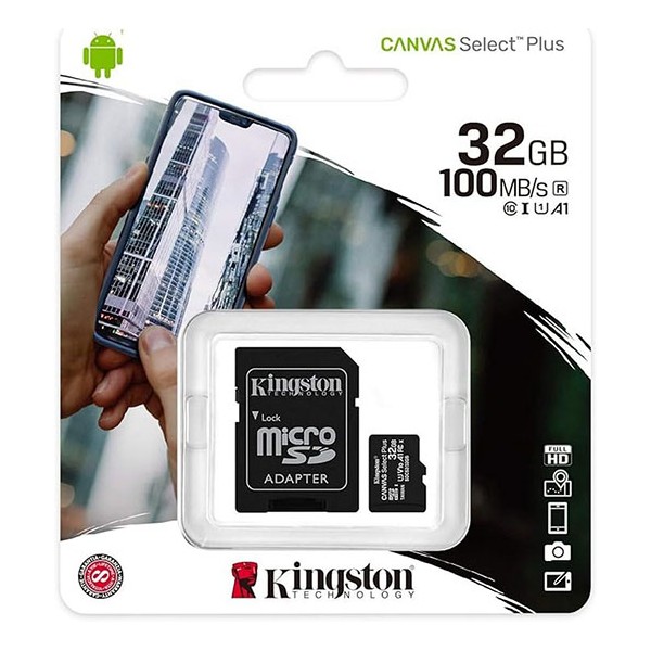 MICRO-SD Kingston Canvas 32GB (CL.10)