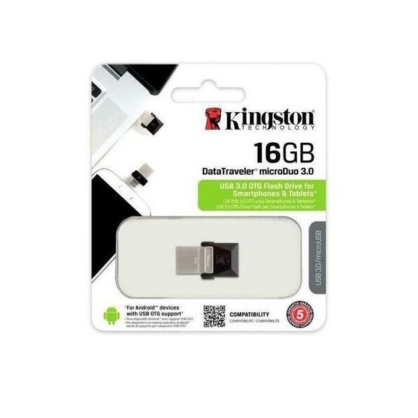 PENDRIVE Kingston Micro-Duo 16GB (USB 3.0)