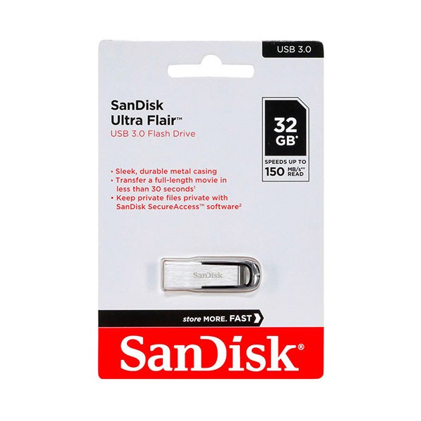 PENDRIVE SanDisk Ultra-Flair 32GB (USB 3.0)