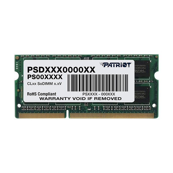 RAM Patriot 8GB DDR3 (1600)