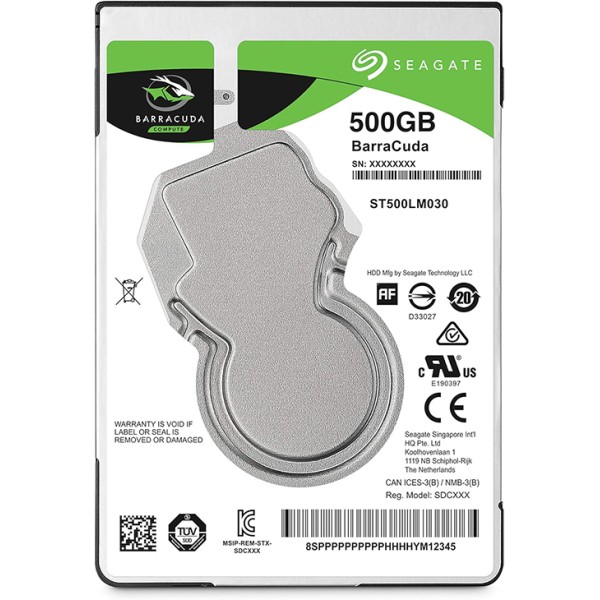 HARDISK Seagate 500GB Barracuda (2,5")