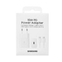 Caricabatteria + Cavo 15W (USB-Type C) SAMSUNG