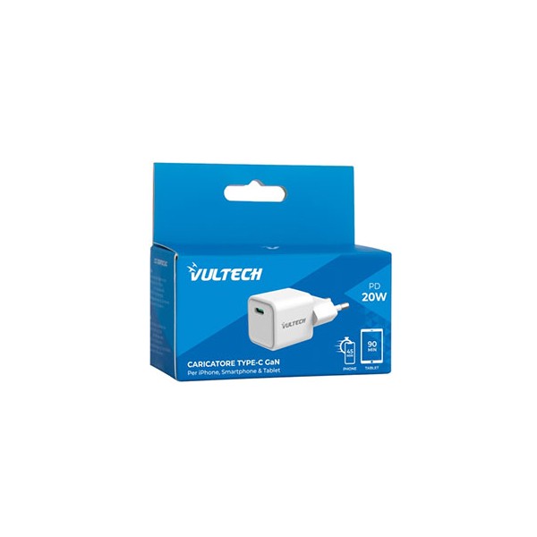 VULTECH Caricabatteria Mini 20W (TYPE_C)