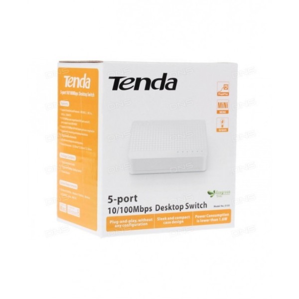 Switch 5-Ports (10-100) TENDA