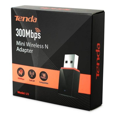 Adattatore Mini Wi-Fi (300Mbps) TENDA