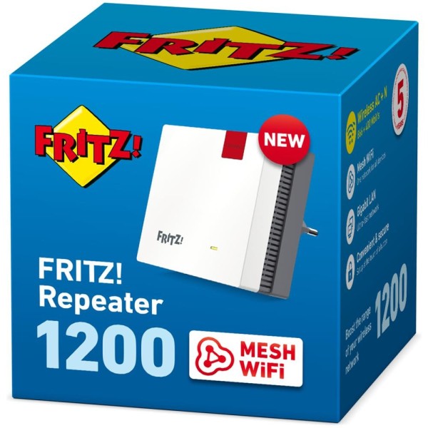 RANGE EXT. Fritz!Box 1200 (5Ghz+LAN)