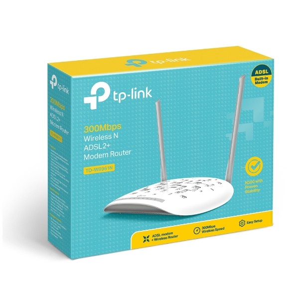ROUTER TP-Link Wireless-N (ADSL)